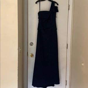 Navy Blue Elegant Dress